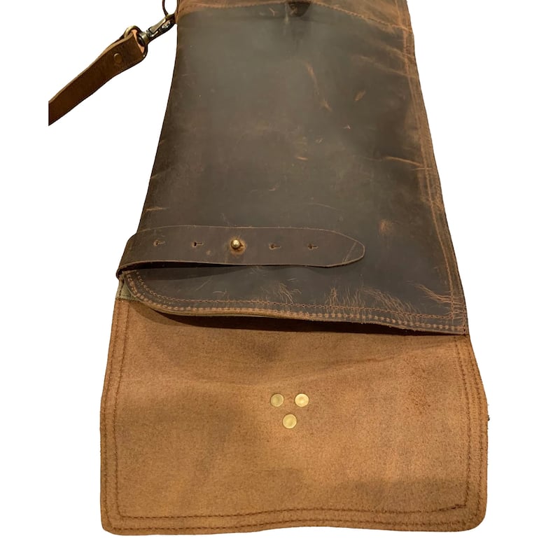 Outdoor Leisure Products Model CT10006 Leather Shotgun Case