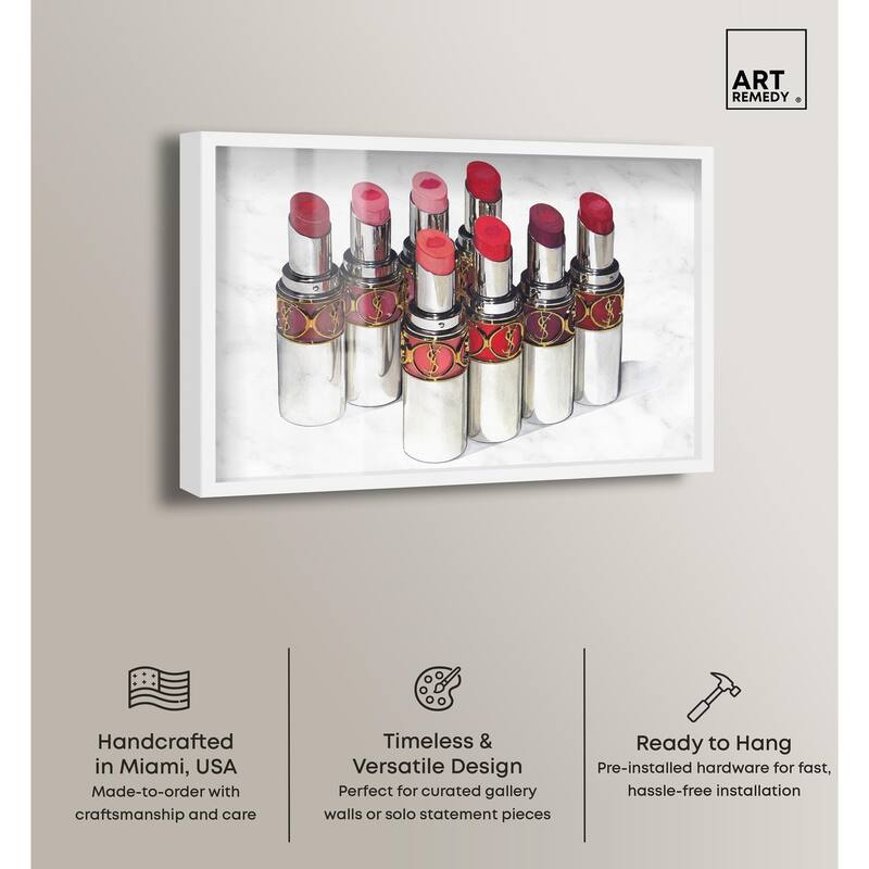 Doll Memories - Lipsticks 22 Shadowbox by Art Remedy