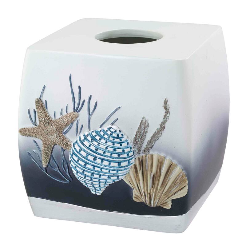 Avanti Linens Blue Lagoon Tissue Cover - Multicolor - Tissue Cover