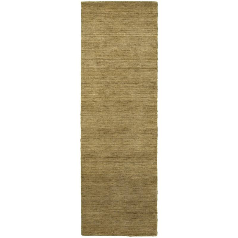 HomeRoots Solid Color Modern Rectangle Area Rug