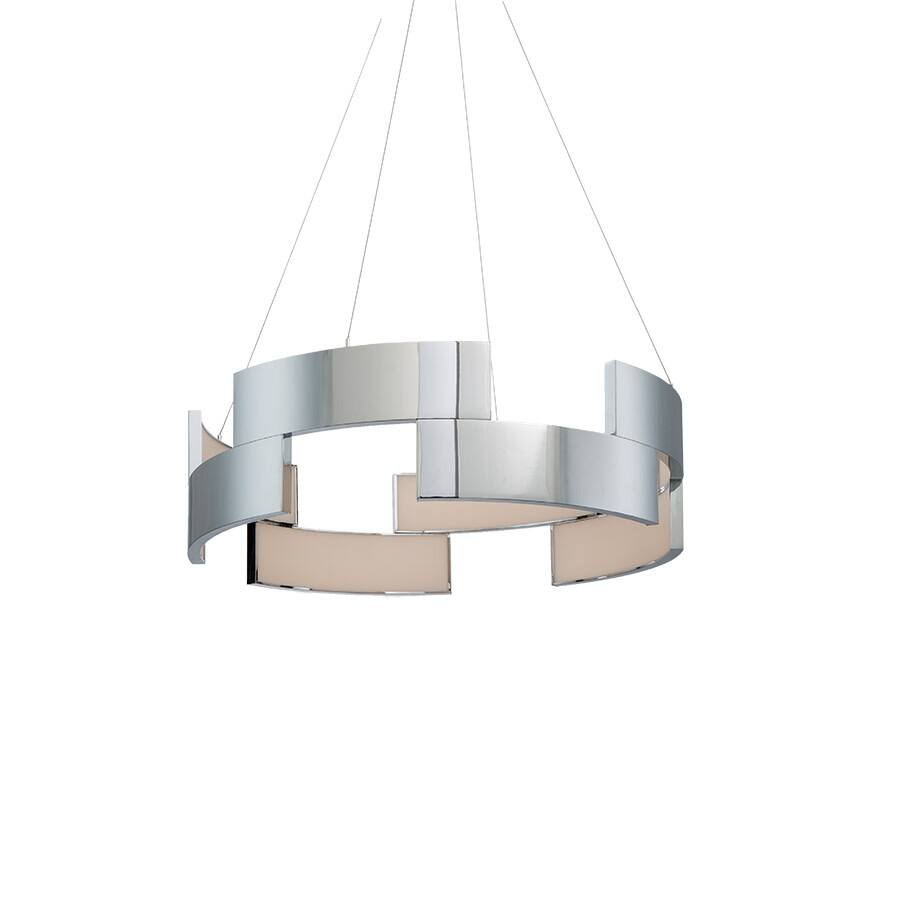 WAC Lighting Trap 8 Light 20" Wide Integrated LED Ring Chandelier