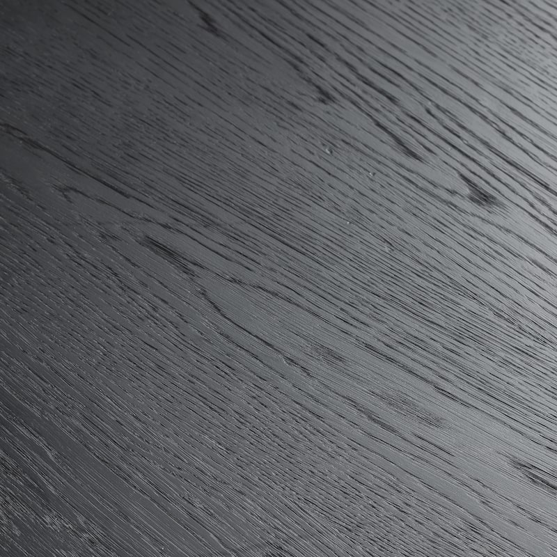 Solid Wood Round Dining Table Kitchen Table for 4-6 with Tabletop and Cylindrical Base for Living/Dining Room Coffee Office