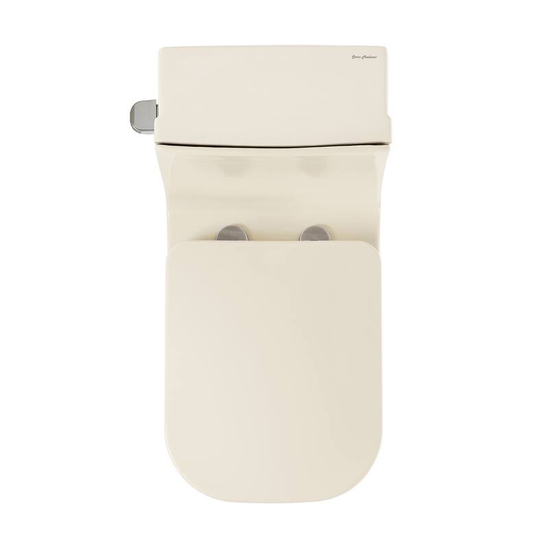 Concorde One Piece Square Left Side Flush Handle Toilet 1.28 gpf