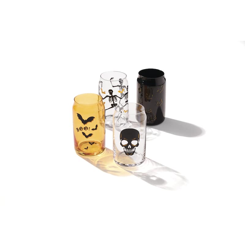 Oneida Vintro Halloween Can Coolers, Set of 4
