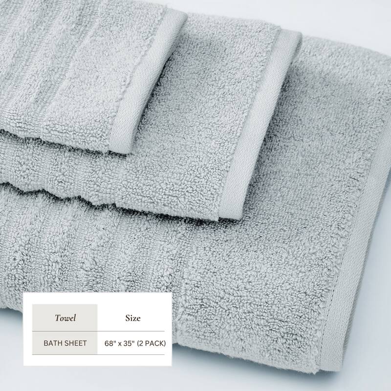 Linery & Co. Combed Cotton Bath Towel Set