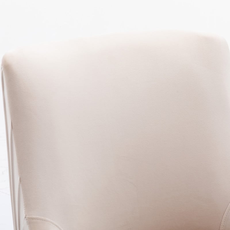 SEYNAR Mid Century Velvet Accent Dining Chair Set of 2 with Rear Handle