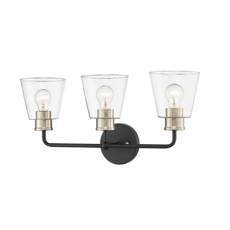 Millennium Lighting Cameron 2 Light Vanity Light with Clear Glass Shades