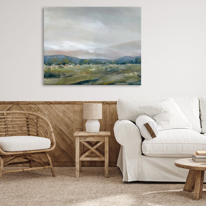Stupell Foggy Morning Mountains Canvas Wall Art Design By Carol Robinson