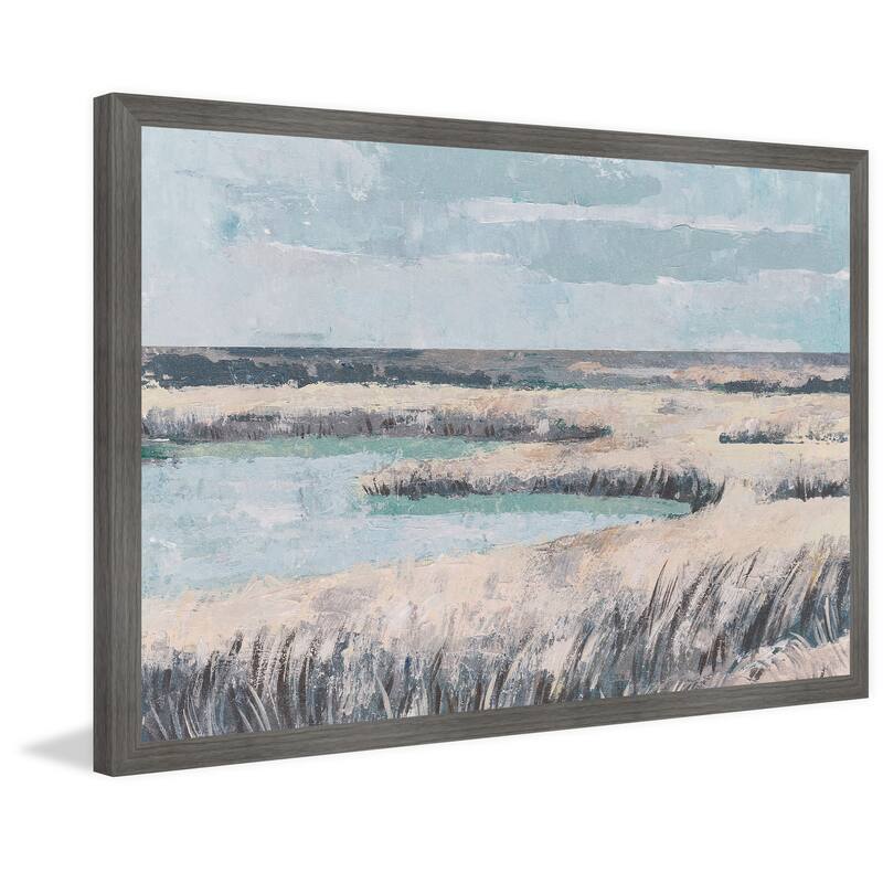 A Cool Swim Framed Print