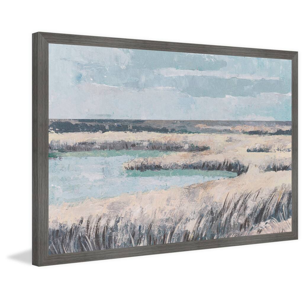 A Cool Swim Framed Print