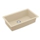 preview thumbnail 35 of 52, Karran Undermount 32.5 in. Large Single Bowl Quartz Kitchen Sink Kit