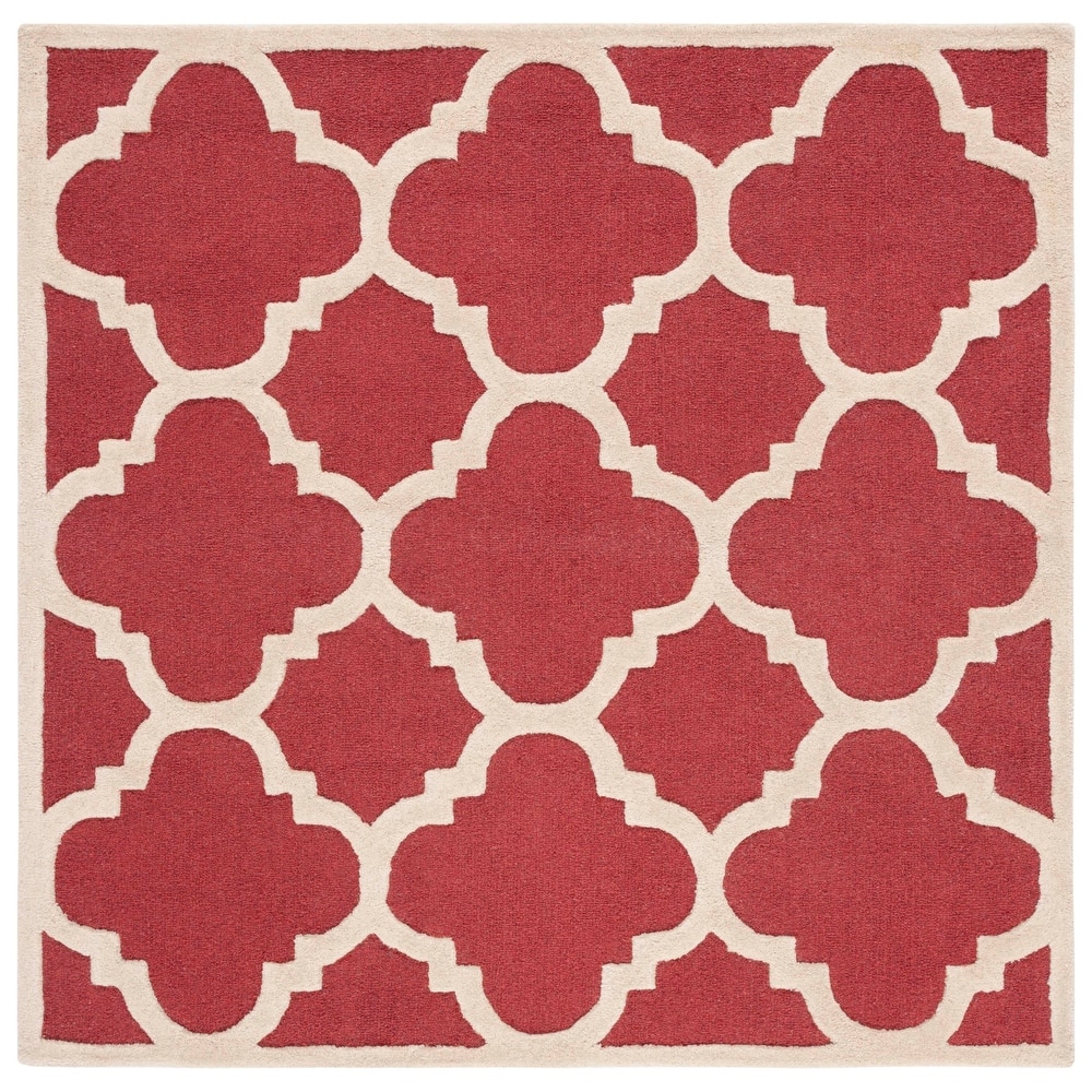 SAFAVIEH Handmade Cambridge Gullveig Modern Moroccan Wool Rug