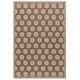 preview thumbnail 7 of 10, SAFAVIEH Courtyard Tinka Casual Rug 5'1" x 7'6" - Brown/Beige - Rectangle