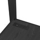 preview thumbnail 13 of 12, Black Full Size Metal Loft Bed with Wardrobe and Desk
