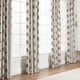 preview thumbnail 7 of 12, Chanasya Damask Room Darkening Window Curtain Panel Pair (Set of 2)