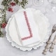 preview thumbnail 12 of 10, Embroidered Border Design Table Napkins (Set of 4)