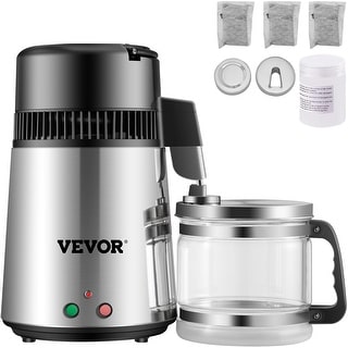 VEVOR Water Distiller 4L Distilled Water Maker 750w Distilled Water ...