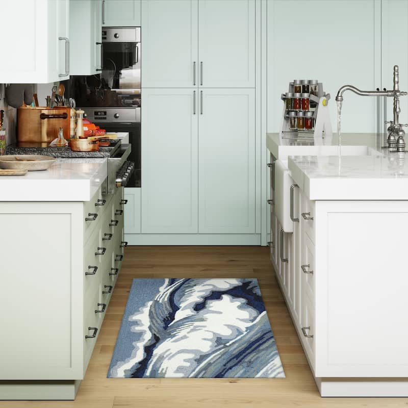 Liora Manne Capri Wave Indoor/Outdoor Area Rug