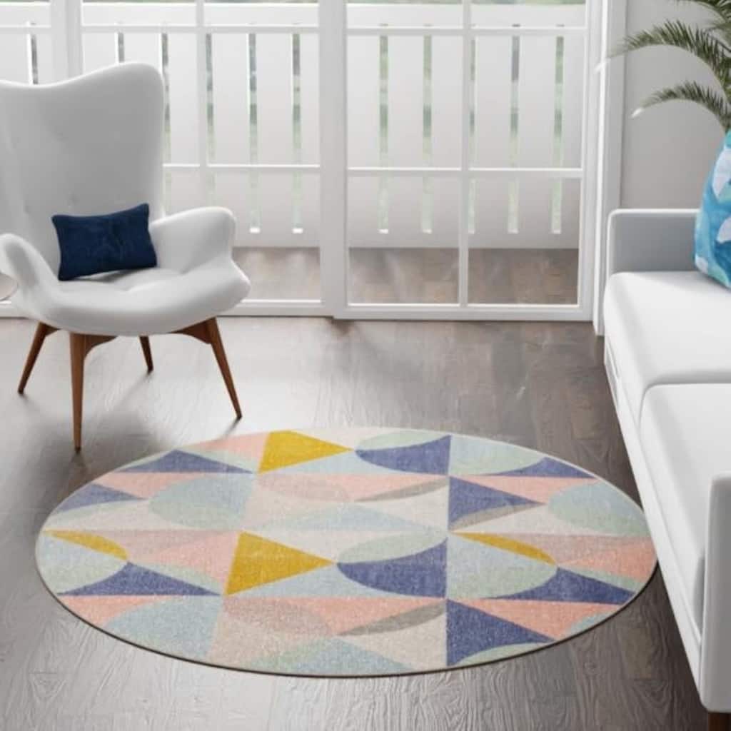 Contemporary Heloise Collection Area Rug