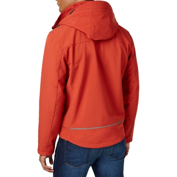 michael kors softshell hooded jacket