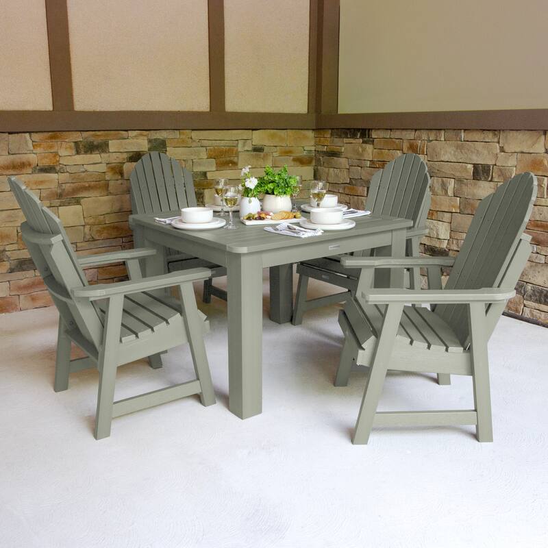 Hamilton 5-piece Outdoor Dining Set - 42" x 42" Table, Dining-height