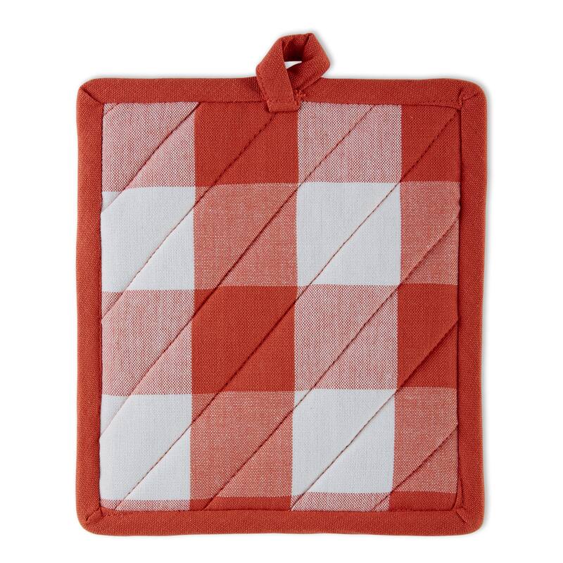 DII Vintage Red Buffalo Check Dishtowel (Set of 3)