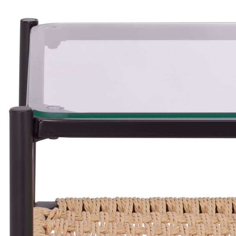 SAFAVIEH Home Omaka 1 Shelf Console Table - 47"W x 16"D x 30"H