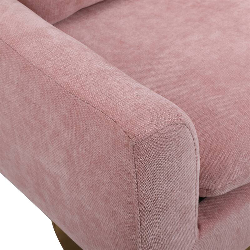 Classic Mid-Century 360-degree Swivel Accent Chair