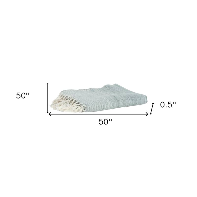 HomeRoots Gray Woven 100% Poly Pet Throw Blanket