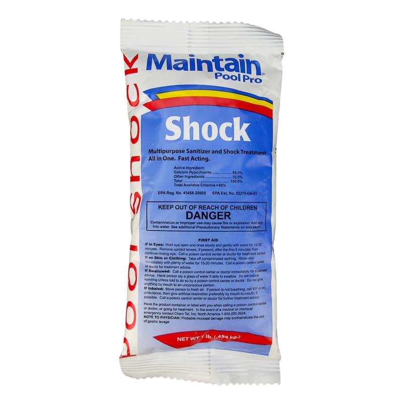 Maintain Pool Pro Multi Purpose Sanitizer and Shock Treatment 1 lb. Bag