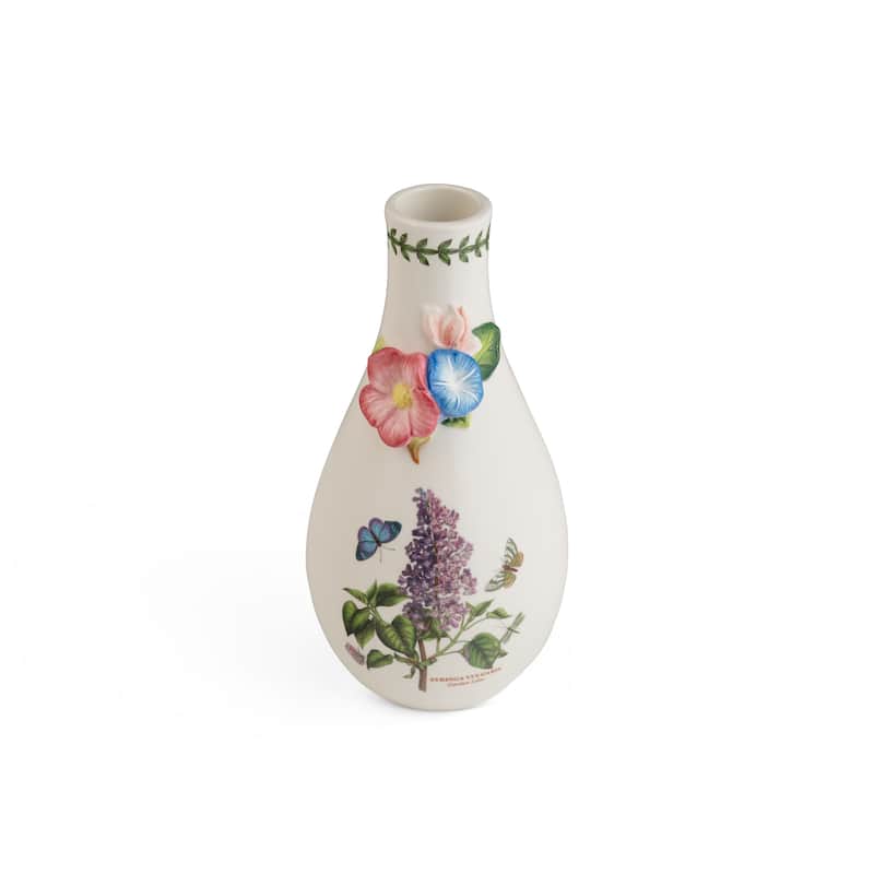 Portmeirion Botanic Garden Bouquet Garden Lilac Vase - Multicolor - 8 in
