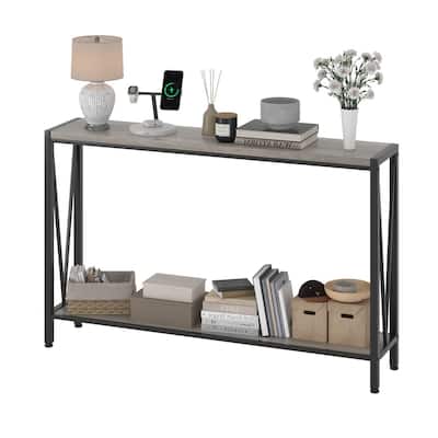 39.4" Behind Couch Table, Narrow Sofa Table