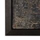 preview thumbnail 5 of 6, Black Canvas Horse Framed Wall Art with Textured Distressing