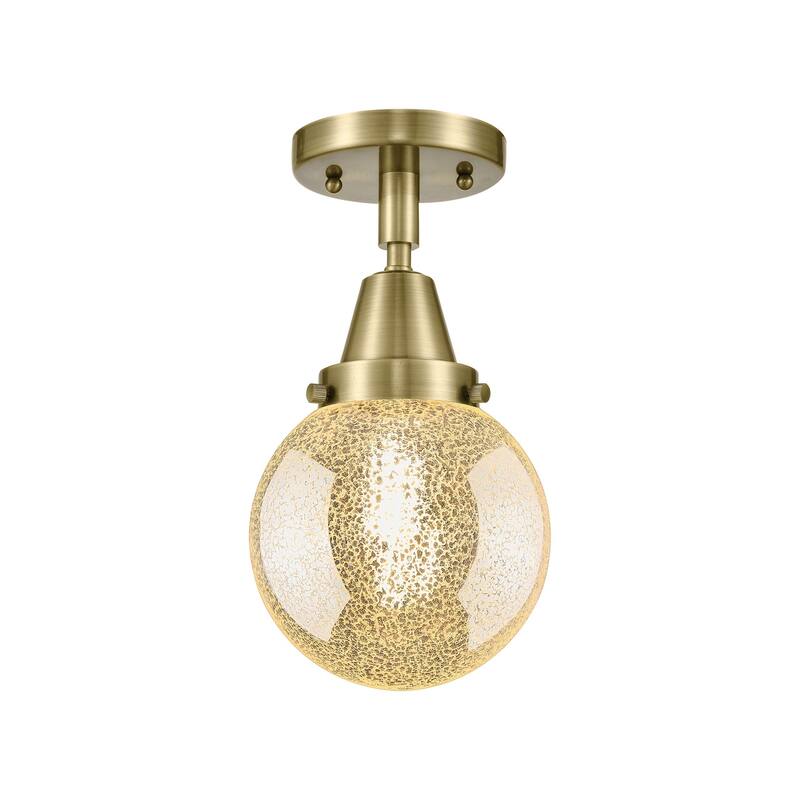 Innovations Lighting 447-1C-11-6 Beacon Flush Mount Beacon 6" Wide