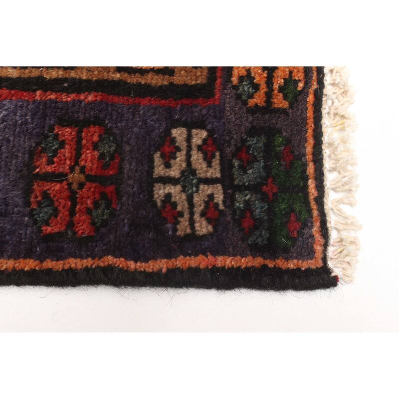 ECARPETGALLERY Hand-knotted Andelz Red Wool Rug - 4'1 x 7'5