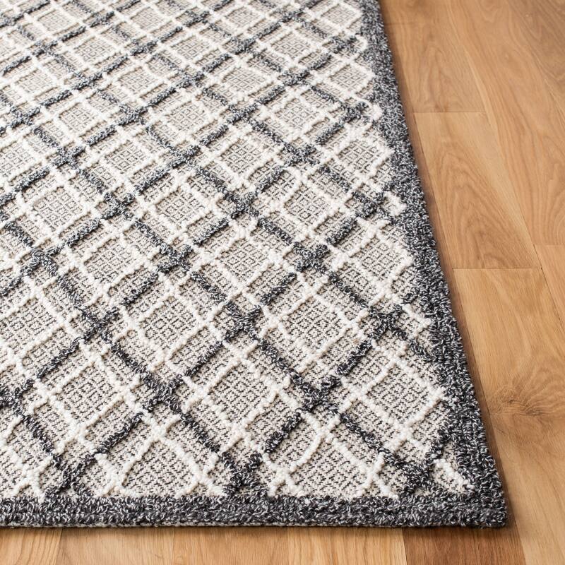 SAFAVIEH Handmade Trace Chastity Modern Wool Rug