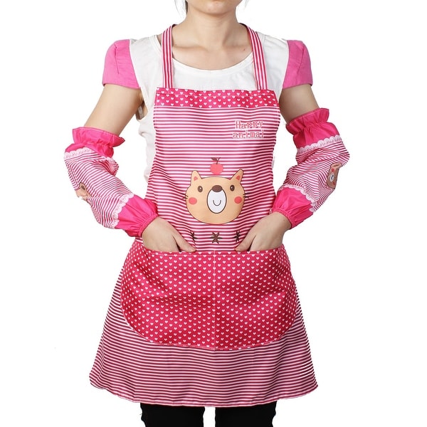 kitchen apron with sleeves