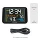 preview thumbnail 2 of 5, La Crosse Technology 308-66677-INT Color Wireless Alarm Clock with Weather
