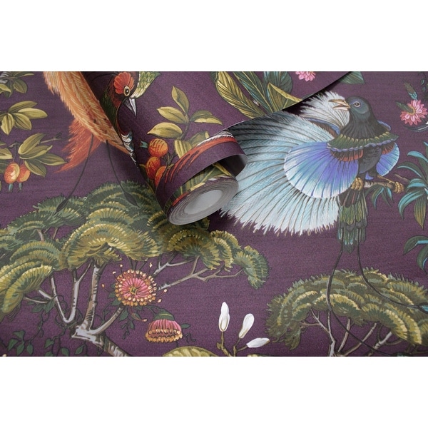 Yasuni Floral Unpasted Non-Woven Wallpaper undefined 396in x 20.8