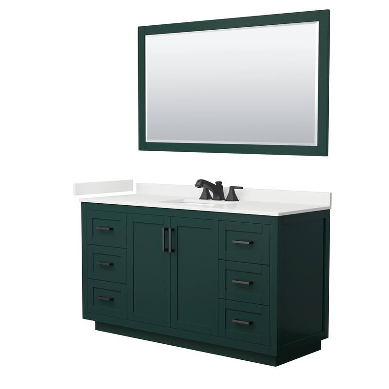 Wyndham Collection WCF292960S-QTZ-US3M58 Miranda 60" Free Standing