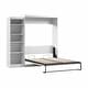 preview thumbnail 22 of 54, Pur Queen Murphy Bed with Storage Unit (90W) by Bestar