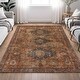 preview thumbnail 44 of 101, Machine Washable Indoor/ Outdoor Global Inver Chantille Rug