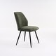 preview thumbnail 20 of 47, Set of 2 Modern Dining Chairs, Armless Upholstered Side Chairs