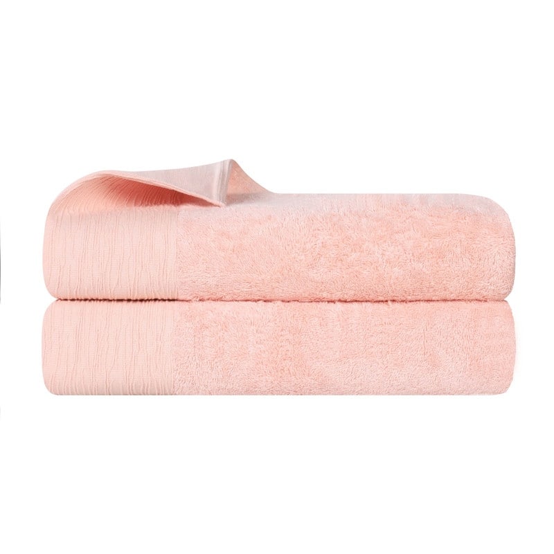 Superior Sierra Rayon From Bamboo Cotton Blend Bath Sheet Set of 2