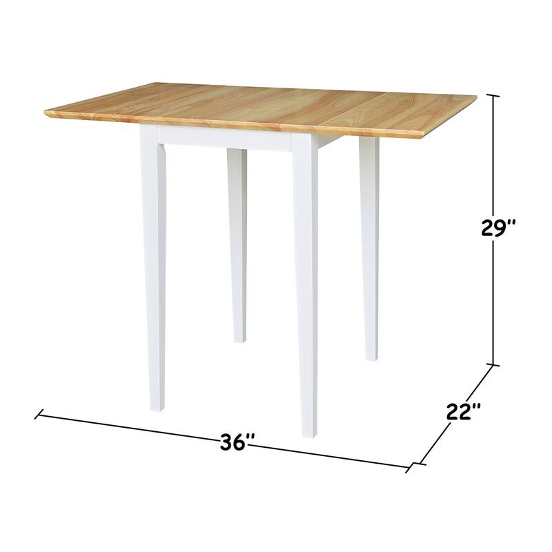 Small Dual Drop Leaf Table with 2 San Remo Chairs