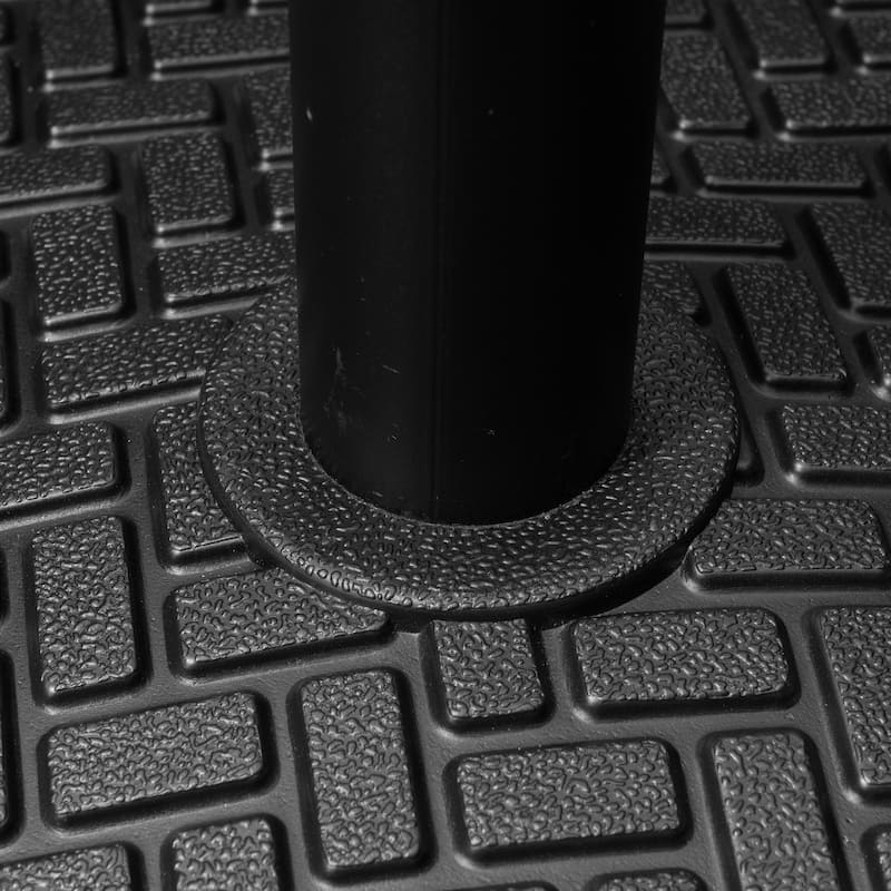 Pellebant 30 to 45 lbs Heavy Duty Round Concrete Umbrella Base for Market Umbrella