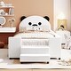 preview thumbnail 19 of 49, Twin Daybed with Bear Headboard and Storage, Fun for Kids