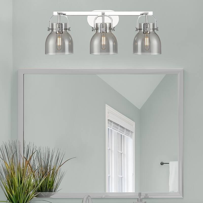 Innovations Lighting 423-3W-10-27 Pilaster II Bell Vanity Pilaster II