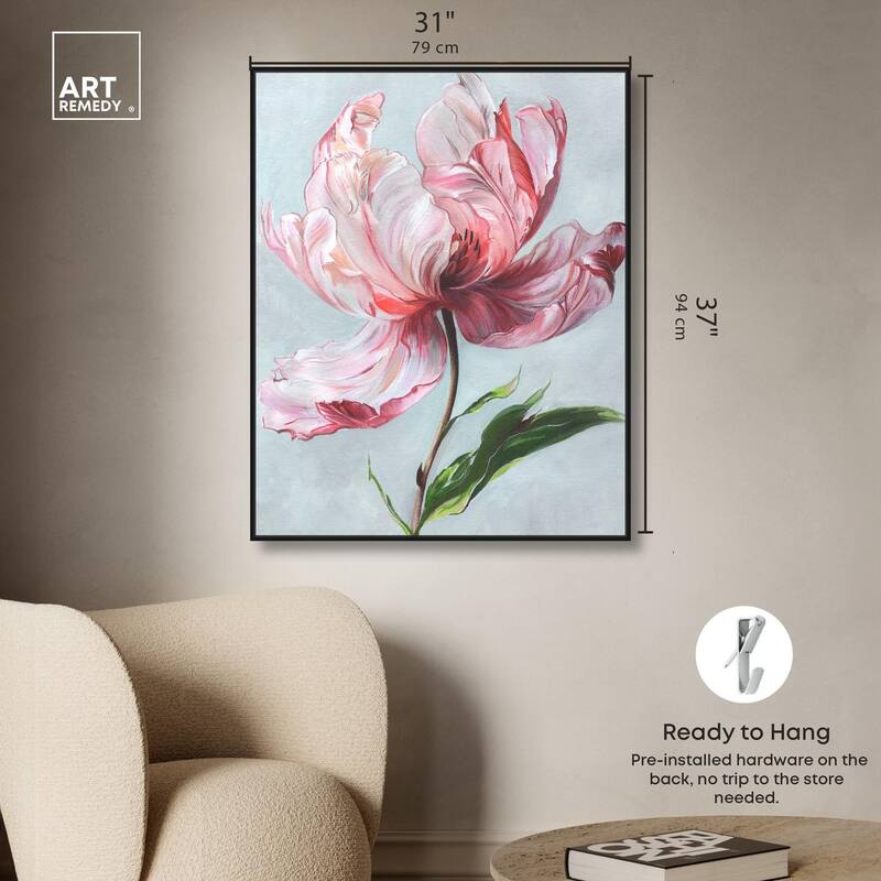 Magical Flower II Canvas by Art Remedy