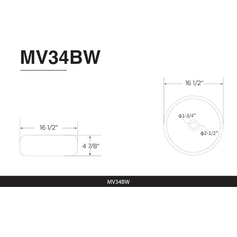 Fine Fixtures Dumbo Modern Bathroom Vanity -Black Rack with Vessel Sink